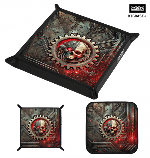 Bandeja Tiradados "ESCUDO DE ARMAS" – MECHANICUS (40K)