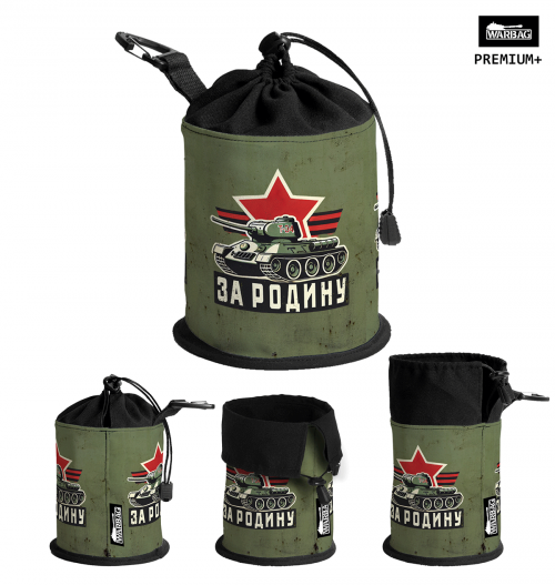 Bolsa para dados PREMIUM "T34" – SOVIÉTICOS (WWII)