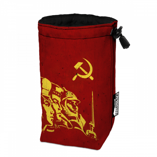 Bolsa para dados BIGTOP "Propaganda Patriota v1" – SOVIÉTICOS (WWII)