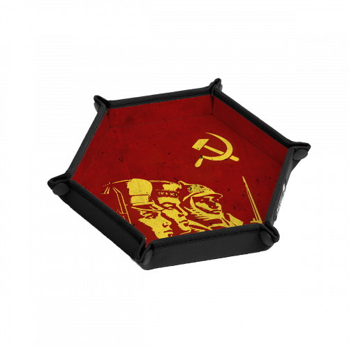 SOVIÉTICOS - PATRIOTAS - Bandeja tiradados (pentagonal, hexagonal)