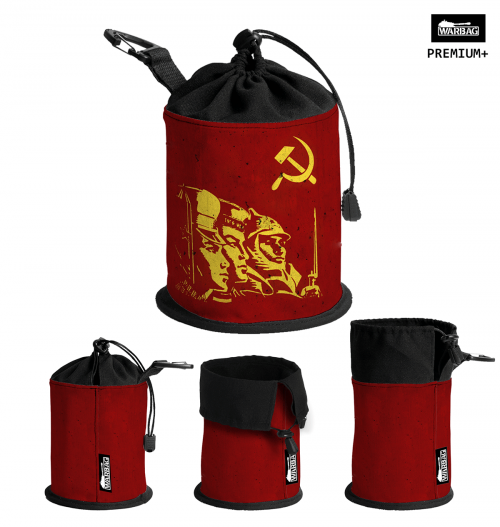 Bolsa para dados PREMIUM "Propaganda Patriota v1" – SOVIÉTICOS (WWII)