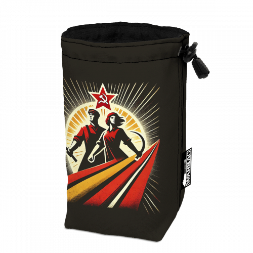 Bolsa para dados BIGTOP "Propaganda Patriota v2" – SOVIÉTICOS (WWII)