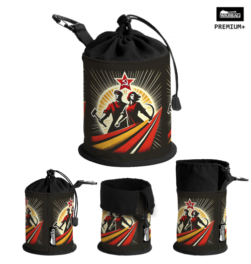 Bolsa para dados PREMIUM "Propaganda Patriota v2" – SOVIÉTICOS (WWII)