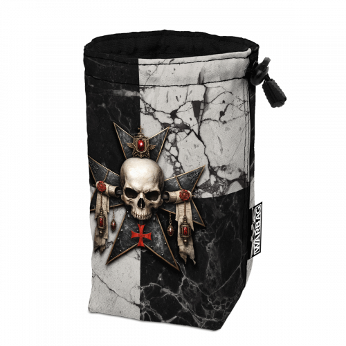Bolsa para dados BIGTOP "Insignia" – TEMPLARIOS NEGROS (40K)