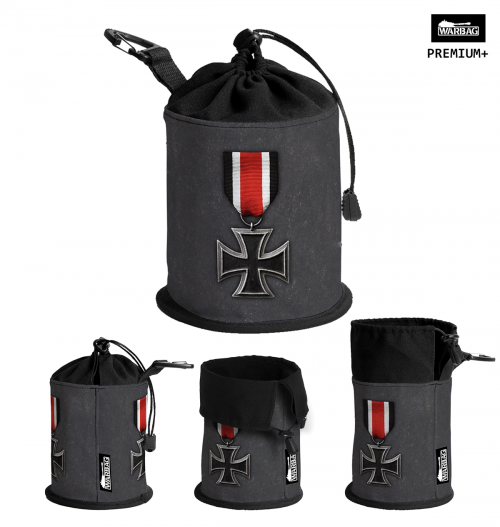 Bolsa para dados PREMIUM "Medalla - Cruz de Hierro" – ALEMANES (WWII)