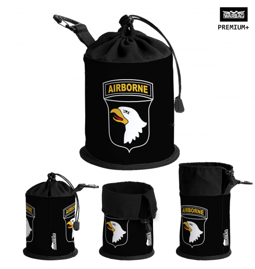 Bolsa para dados PREMIUM "101 Aerotransportada (Negro)" – AMERICANOS (WWII)