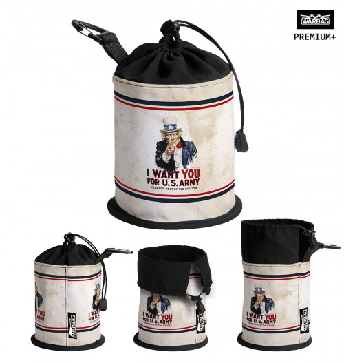 Bolsa para dados PREMIUM "I Want You" – AMERICANOS (WWII)