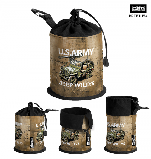 Bolsa para dados PREMIUM "Jeep Willys" – AMERICANOS (WWII)