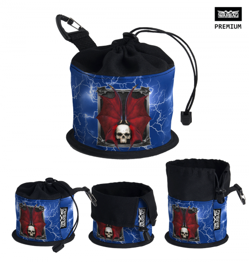 Bolsa para dados PREMIUM "Escudo" – AMOS DE LA NOCHE (40K)