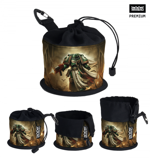 Bolsa para dados PREMIUM "PATROL" – ANGELES OSCUROS (40K)