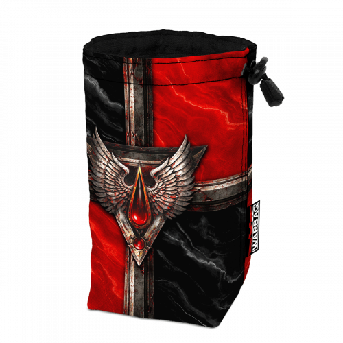 Bolsa para dados BIGTOP "Escudo de Armas" – ANGELES SANGRIENTOS (40K)