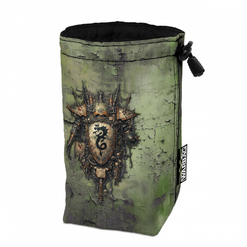 Bolsa para dados BIGTOP "Casa Herpetrax" – CABALLEROS DEL CAOS (40K)