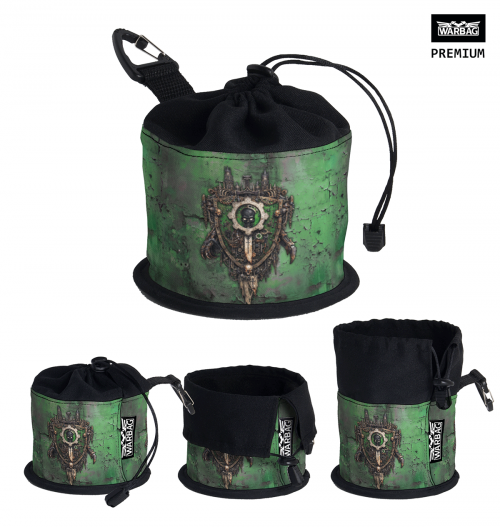 Bolsa para dados PREMIUM "Casa Vextrix" – CABALLEROS DEL CAOS (40K)