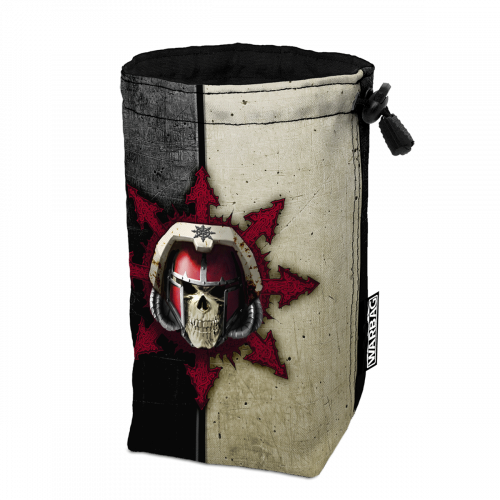 Bolsa para dados BIGTOP "Insignia" – CABALLEROS DEL CAOS (40K)