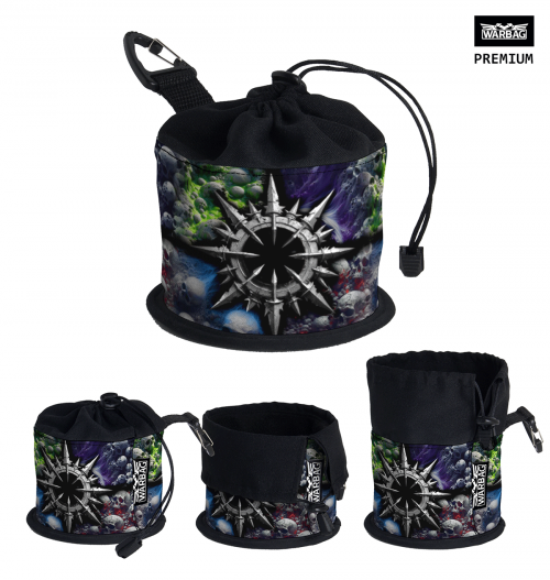 Bolsa para dados PREMIUM "Dioses" – CAOS (40K)