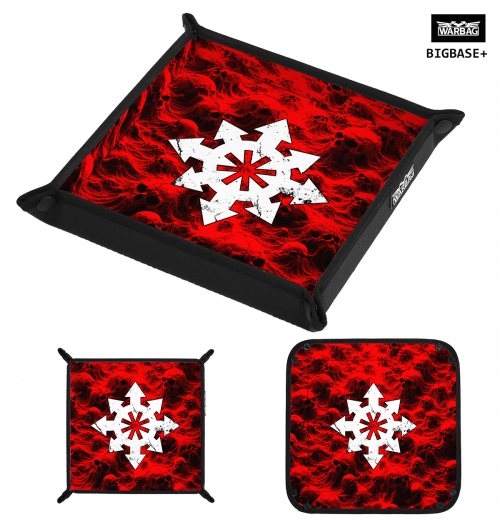 Bandeja Tiradados "Estrella del Caos Blanca" – CAOS (40K)