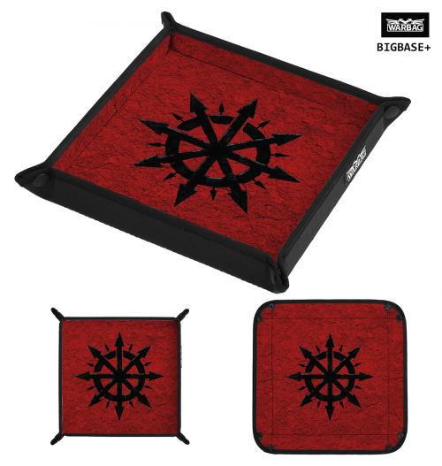 Bandeja Tiradados "Estrella del Caos Negra" – CAOS (40K)