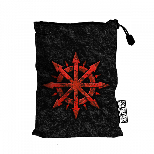 Bolsa extra para accesorios "Estrella del Caos Roja" – CAOS (40K)