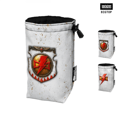 Bolsa para dados BIGTOP "CICATRICES BLANCAS" – MARINES ESPACIALES (40K)