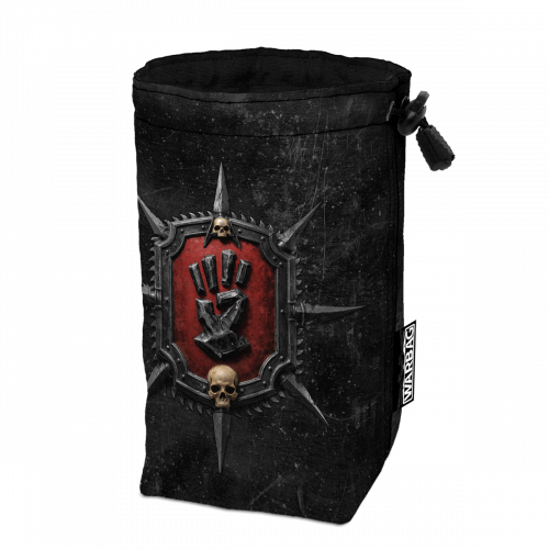Bolsa para dados BIGTOP "Escudo de Armas" – CORSARIO ROJO (40K)