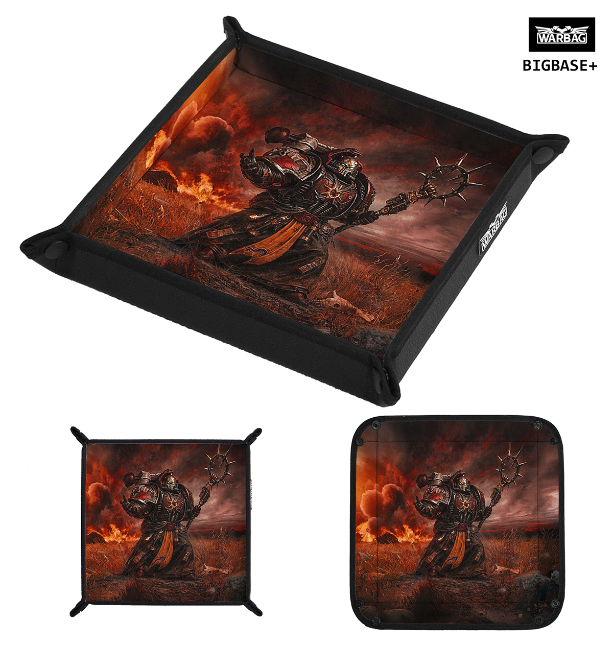 Bandeja Tiradados "Patrulla del Caos" – CORSARIO ROJO (40K)