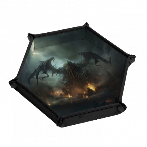 CTHULHU - Bandeja tiradados (pentagonal, hexagonal)