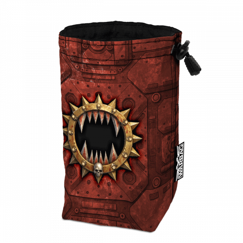 Bolsa para dados BIGTOP "Escudo de Armas" – DEVORADORES DE MUNDOS (40K)