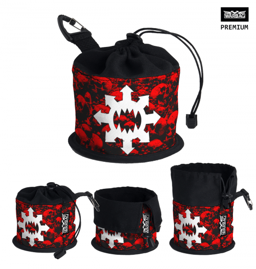 Bolsa para dados PREMIUM "Insignia" – DEVORADORES DE MUNDOS (40K)