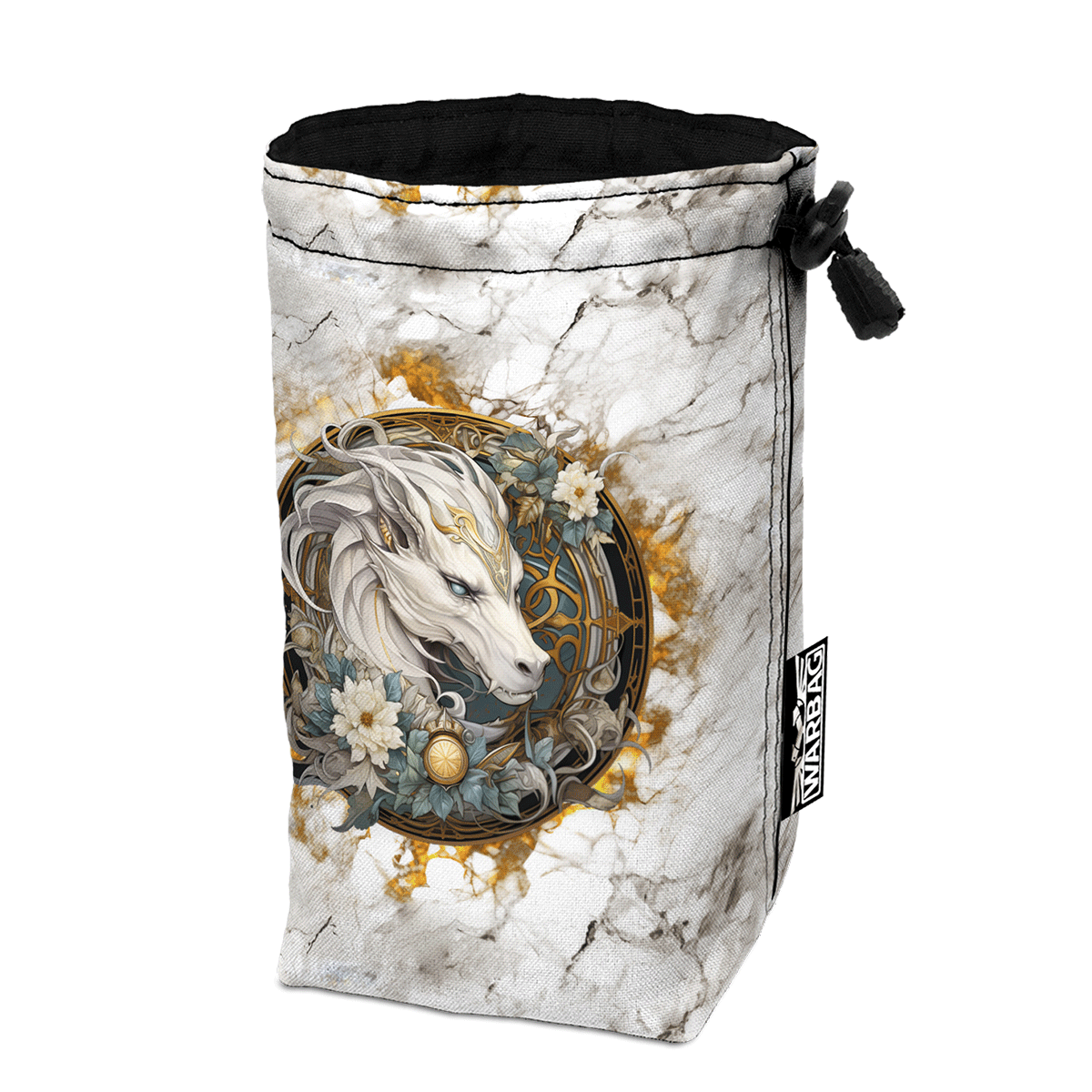Bolsa para dados BIGTOP "Blanco" – DRAGÓN (TM)