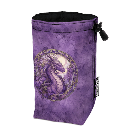 Bolsa para dados BIGTOP "Morado" – DRAGÓN (TM)