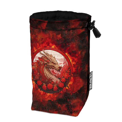 Bolsa para dados BIGTOP "Rojo" – DRAGÓN (TM)
