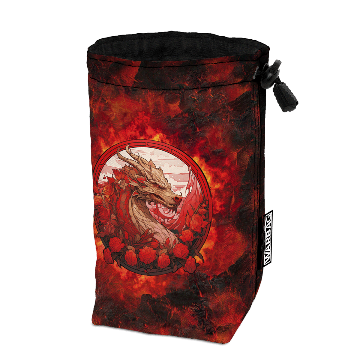 Bolsa para dados BIGTOP "Rojo" – DRAGÓN (TM)