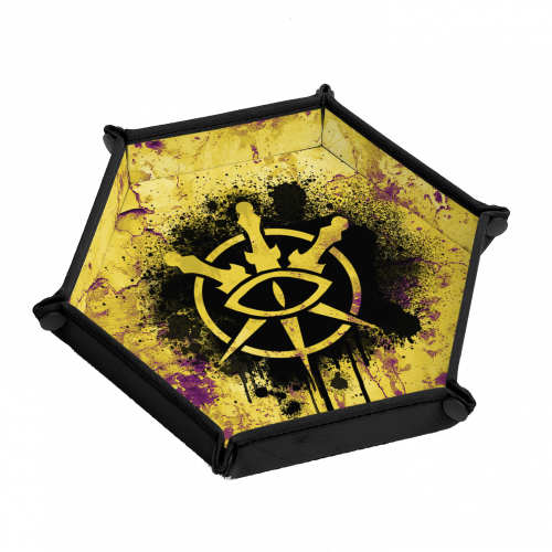 Casa ESCHER Necromunda - Bandeja tiradados (pentagonal, hexagonal)