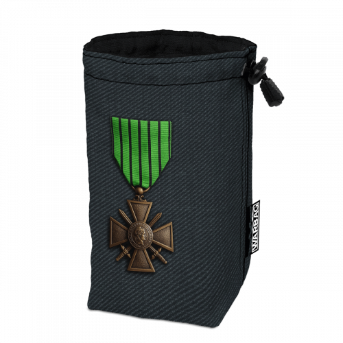 Bolsa para dados BIGTOP "Francia 1940 Cruz de Guerra" – FRANCESES (WWII)