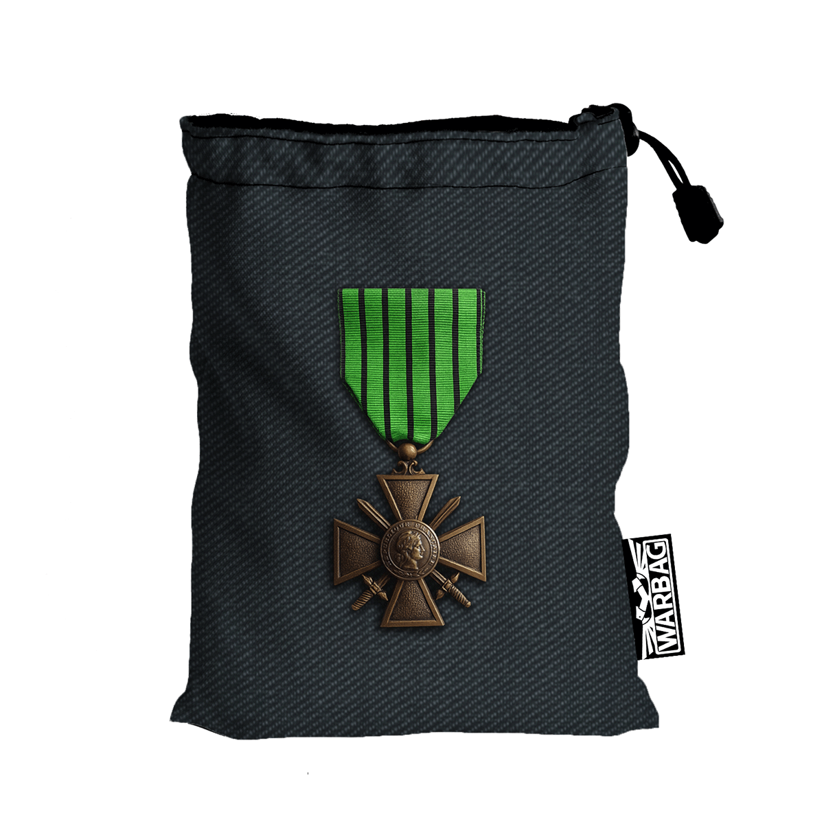 Bolsa extra para accesorios "Francia 1940 Cruz de Guerra" – FRANCESES (WWII)