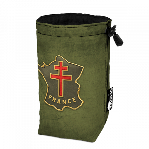 Bolsa para dados BIGTOP "Francia Libre Bandera 02" – FRANCESES (WWII)
