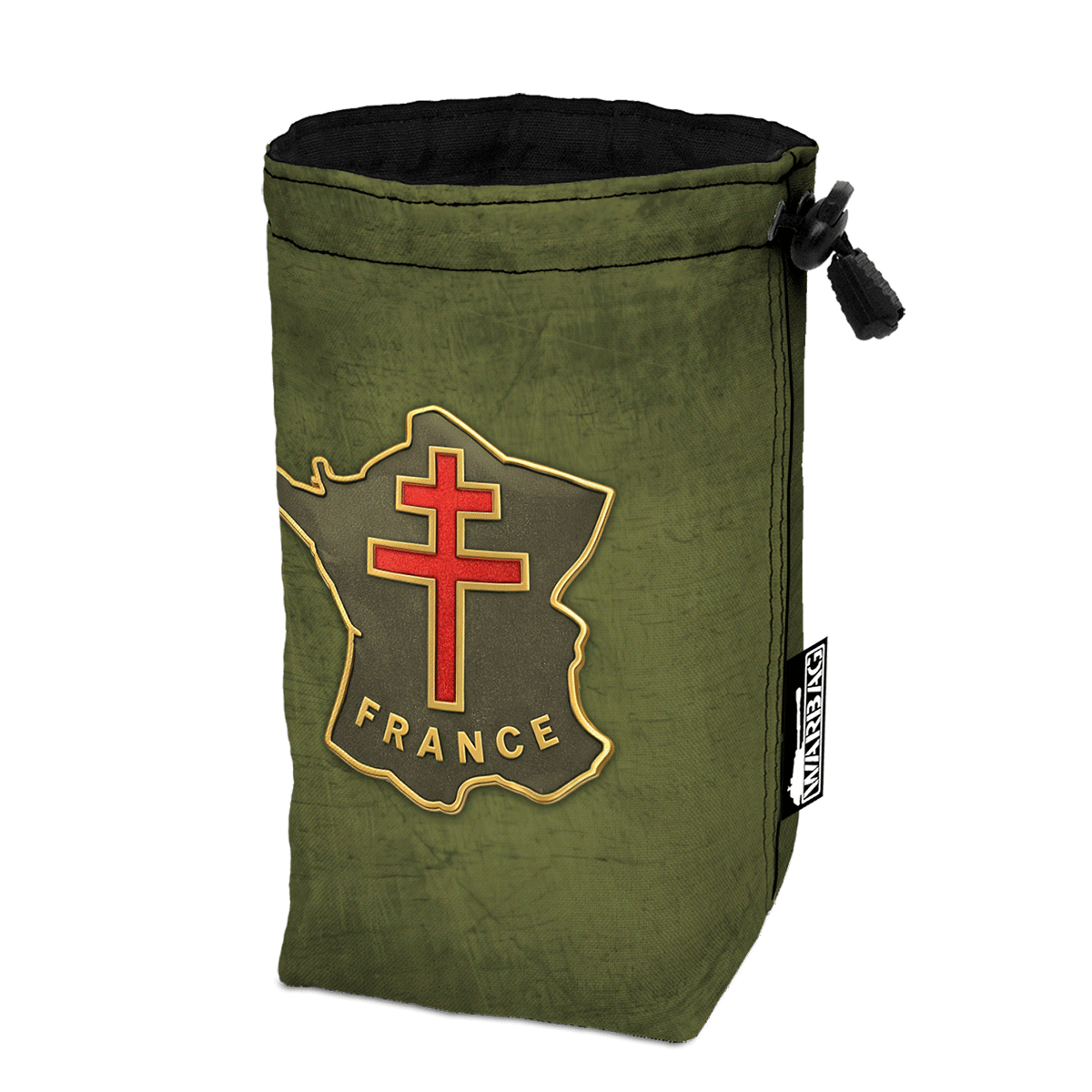 Bolsa para dados BIGTOP "Francia Libre Bandera 02" – FRANCESES (WWII)