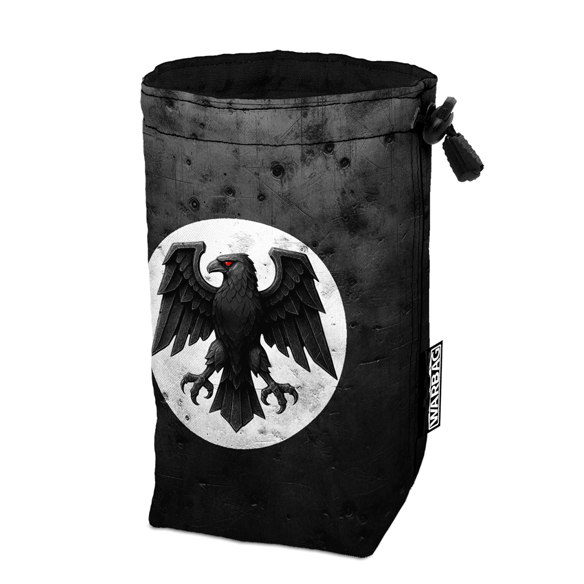 Bolsa para dados BIGTOP "Cuervo Negro" – GUARDIA DEL CUERVO (40K)
