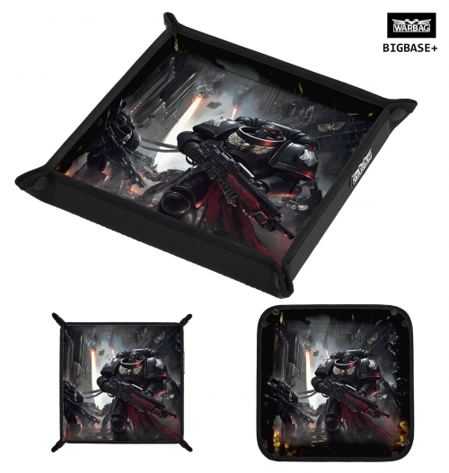 Bandeja Tiradados "Marines Espaciales" – GUARDIA DEL CUERVO (40K)