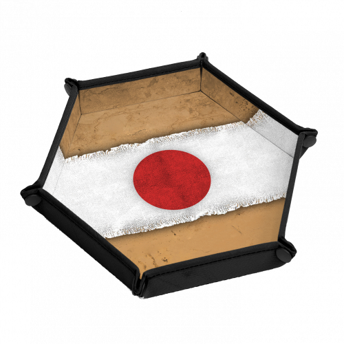 JAPONESES - HACHIMAKI - Bandeja tiradados (pentagonal, hexagonal)