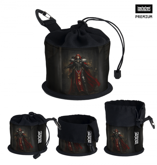 Bolsa para dados PREMIUM "Imagifier" – HERMANAS DE BATALLA (40K)