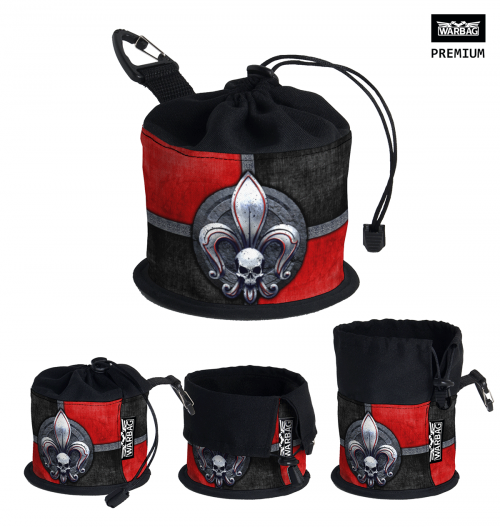 Bolsa para dados PREMIUM "Escudo de Armas" – HERMANAS DE BATALLA (40K)
