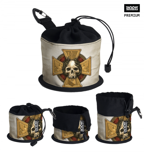 Bolsa para dados PREMIUM "Emblema" – IMPERIO (40K)