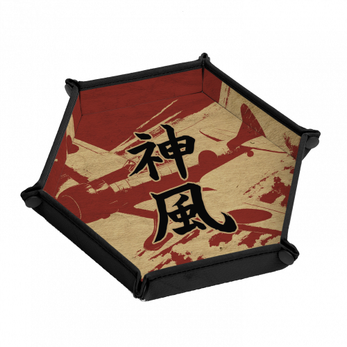 JAPONESES - KAMIKAZE - Bandeja tiradados (pentagonal, hexagonal)