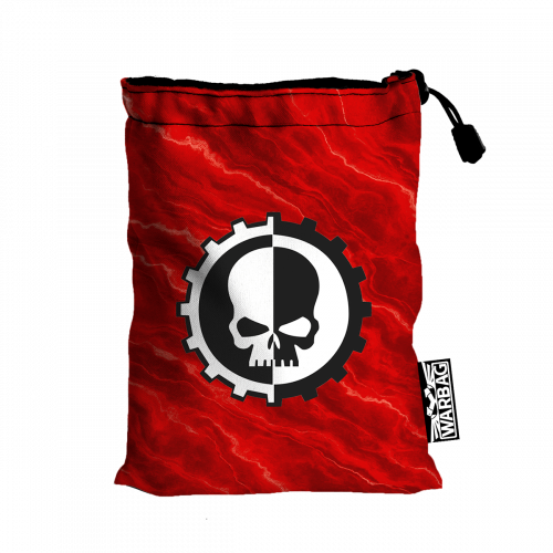 Bolsa extra para accesorios "Insignia – Rojo" – MECHANICUS (40K)
