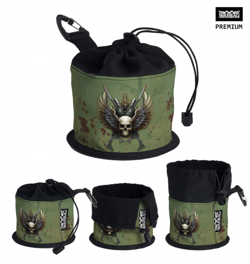 Bolsa para dados PREMIUM "Escudo de Armas" – ASTRA MILITARUM (40K)