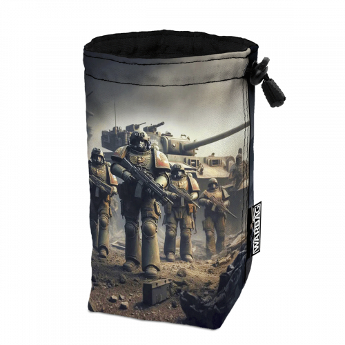 Bolsa para dados BIGTOP "Tropas" – ASTRA MILITARUM (40K)