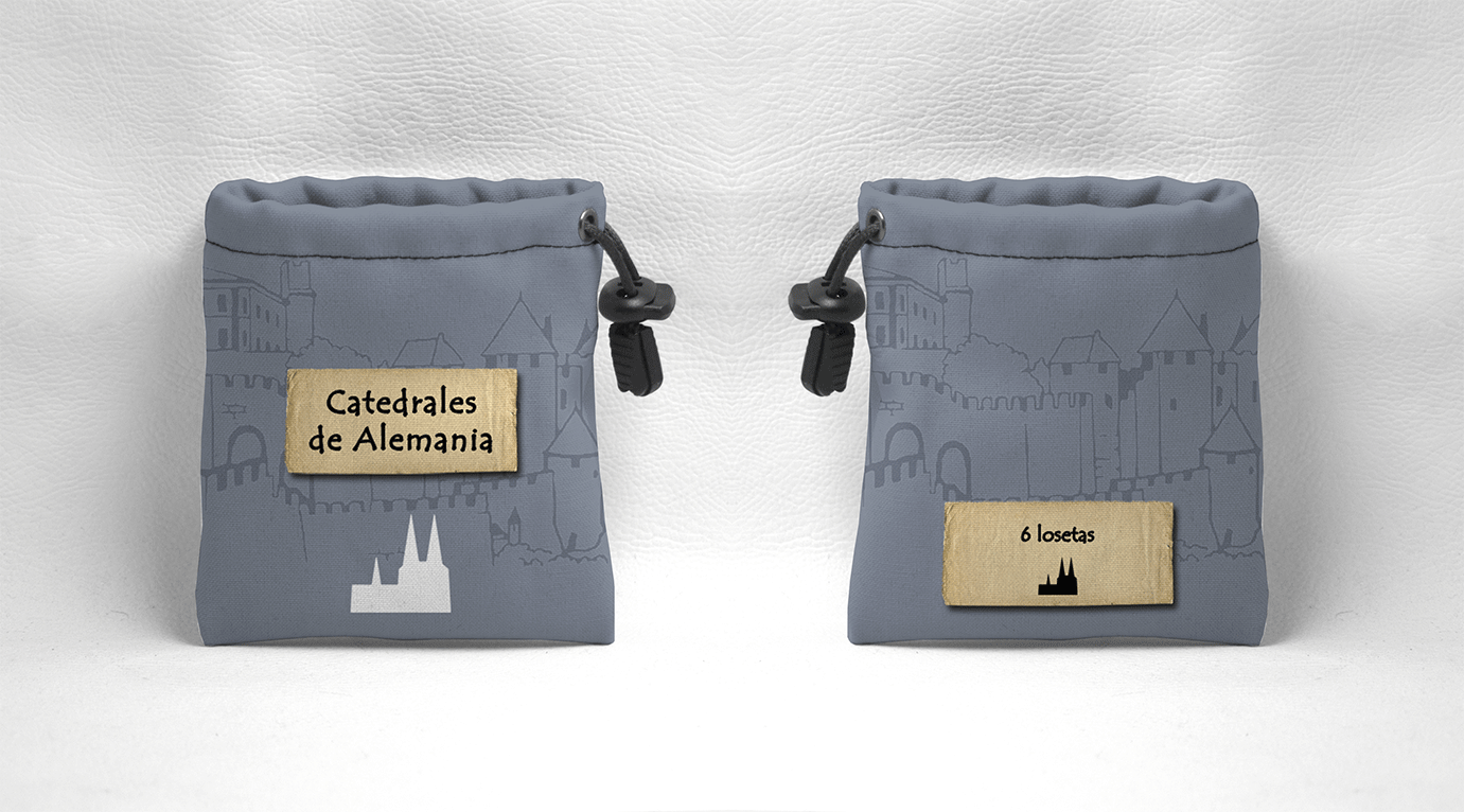 Bolsas para guardar las expansiones de Carcassonne v2 - Imagen 2