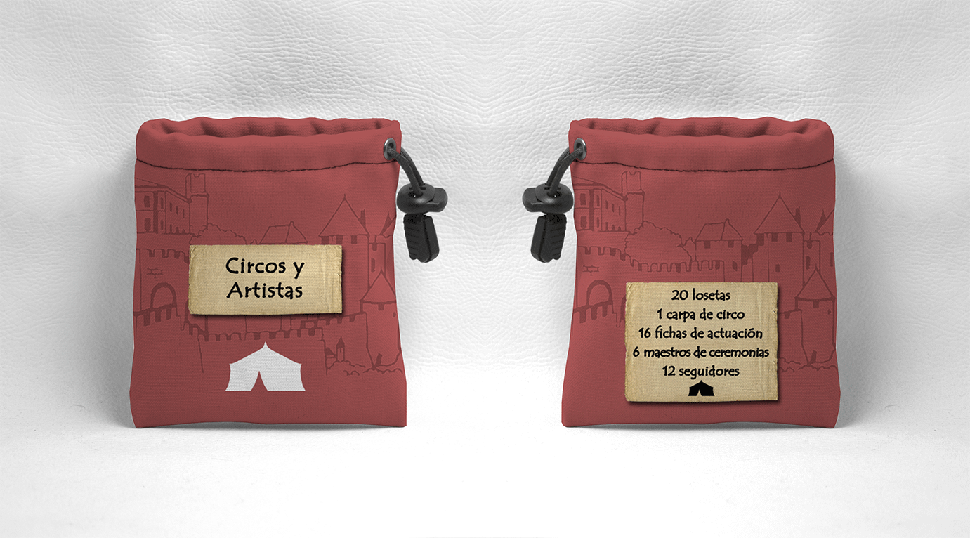 Bolsas para guardar las expansiones de Carcassonne v2 - Imagen 3
