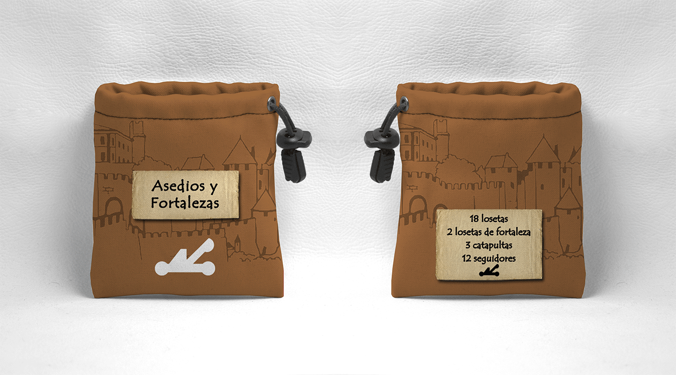 Bolsas para guardar las expansiones de Carcassonne v2 - Imagen 6